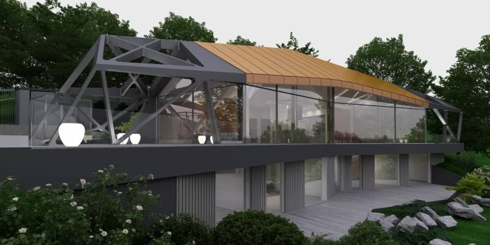 A house where the doors and windows shaped the design process