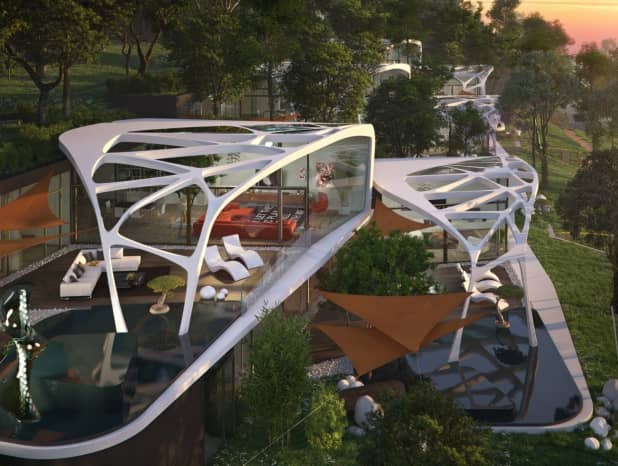 KAV nyílászárók a Költő Kertben