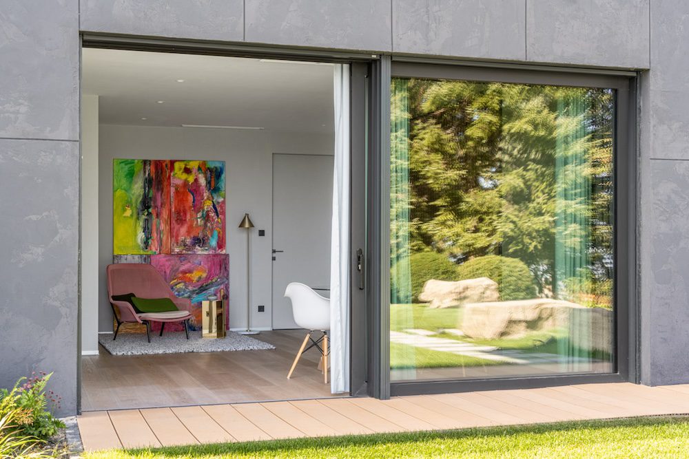 aluminium bejárati ajtó