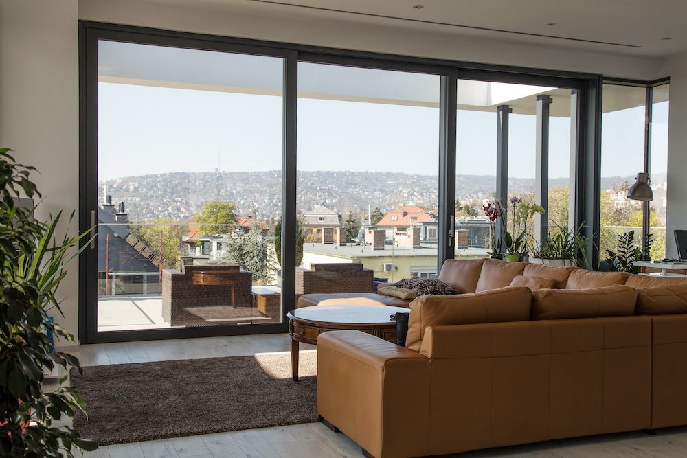 aluminium bejárati ajtó