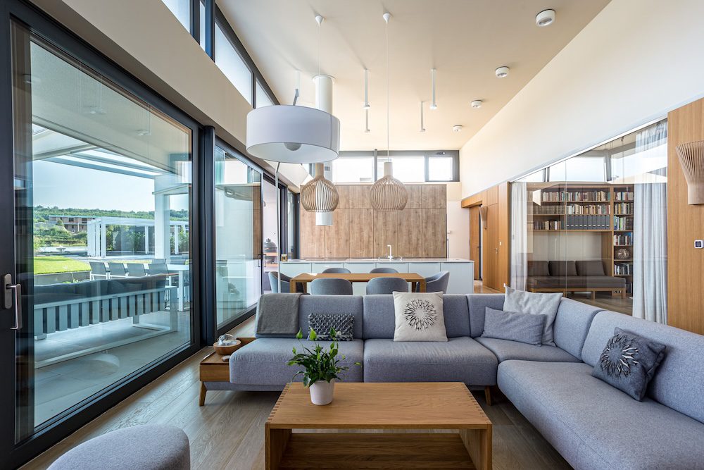 aluminium bejárati ajtó