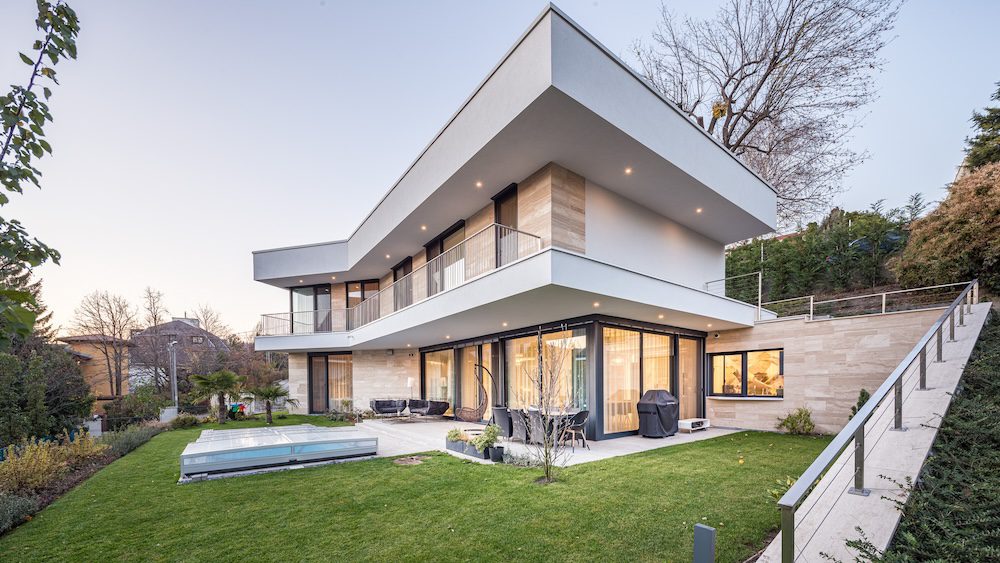 aluminium bejárati ajtó