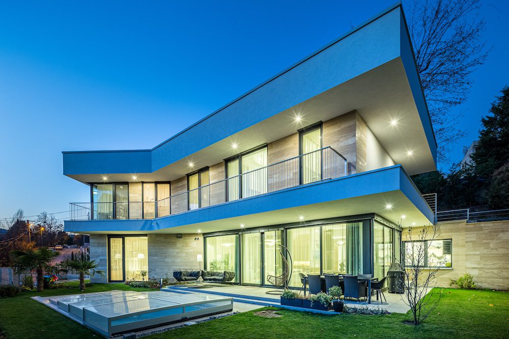 aluminium bejárati ajtó