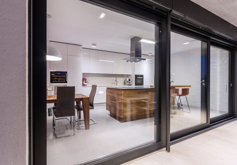 aluminium bejárati ajtó