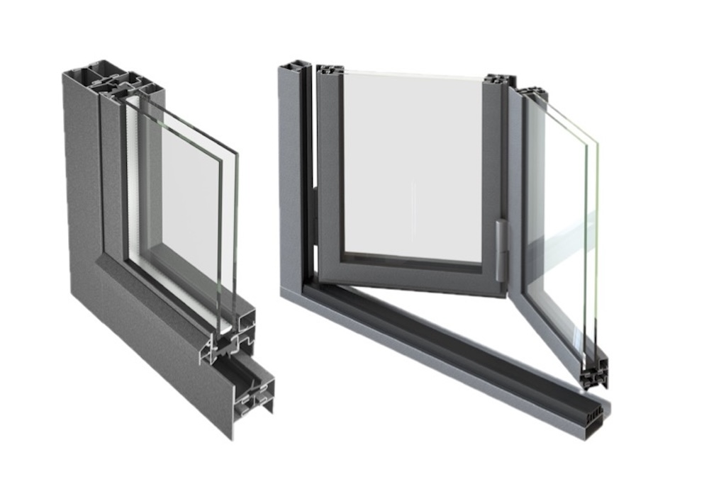 Hagyományos megjelenésű acél nyílászáró rendszerek